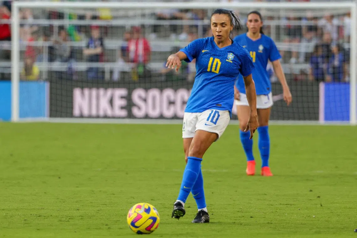 Marta will be playing in her sixth World Cup in Australia and New Zealand after battling back from a knee injury.