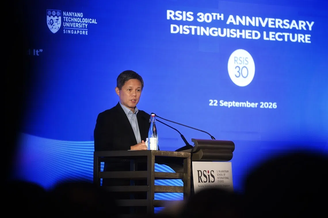 Singapore must deeply understand the worldviews and ambitions of major powers like the US and China to remain relevant, said Defence Minister Chan Chun Sing.