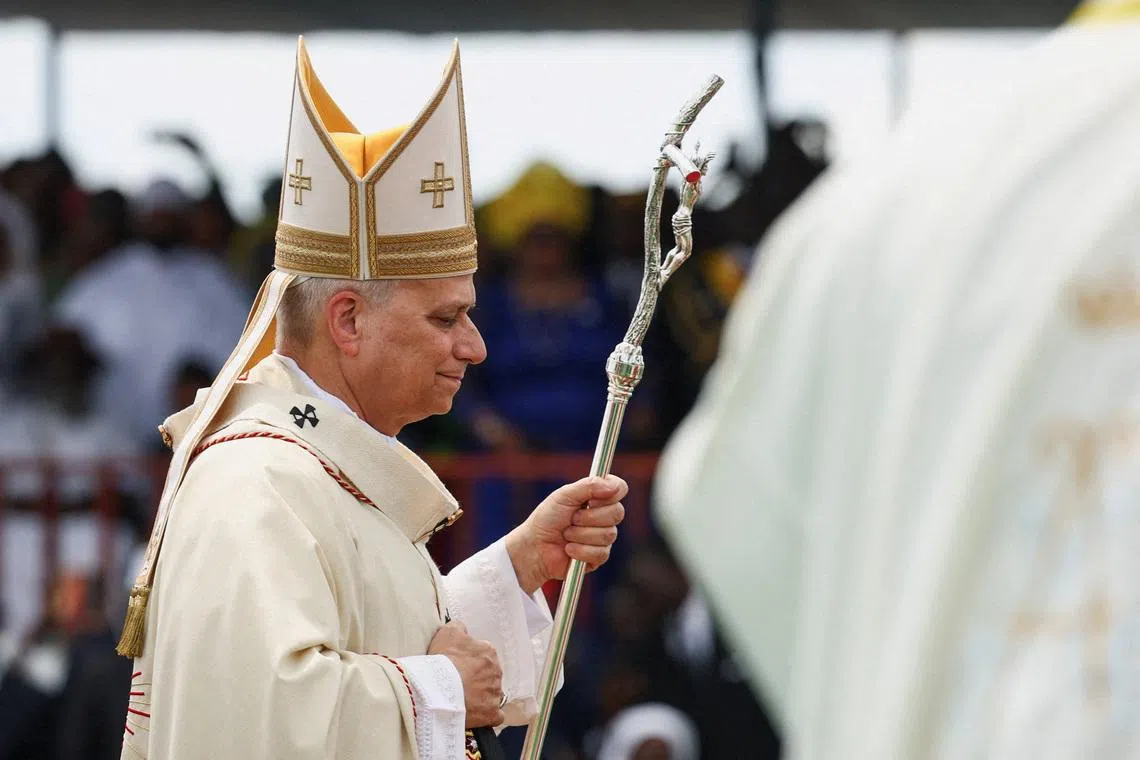 In speeches this week in Algeria and Cameroon, Pope Leo warned that the whims of the world’s richest threaten peace and decried violations of international law by “neocolonial” global powers.