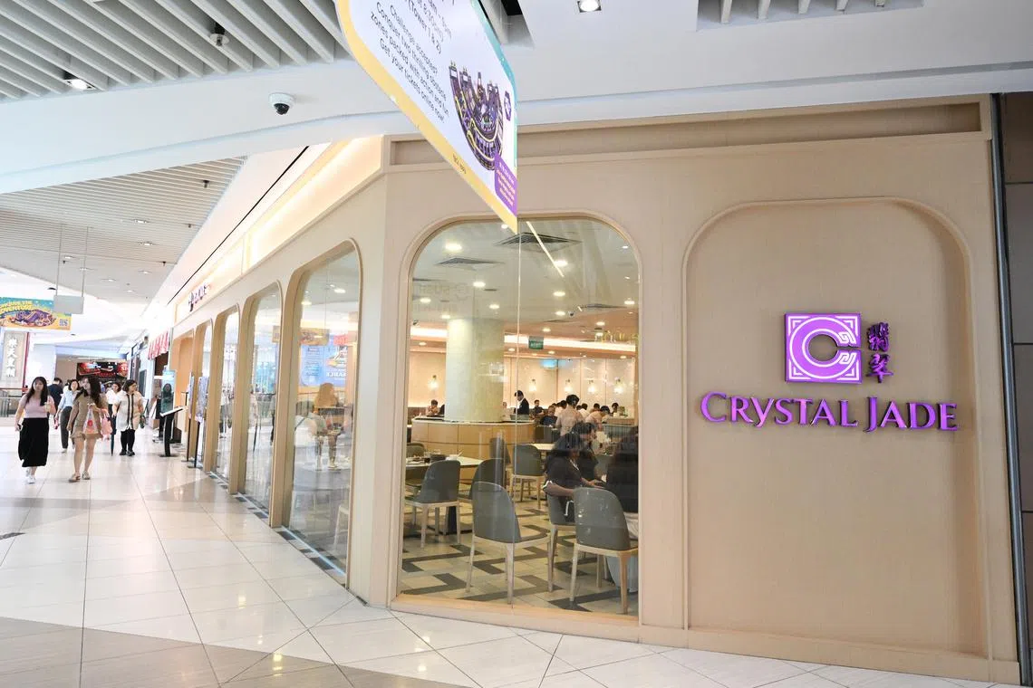 Crystal Jade’s Suntec City outlet will close from July 16.  Singapore remains Crystal Jade’s home market and the restaurant chain is committed to maintaining a sustainable long-term presence here, says a company spokesman.