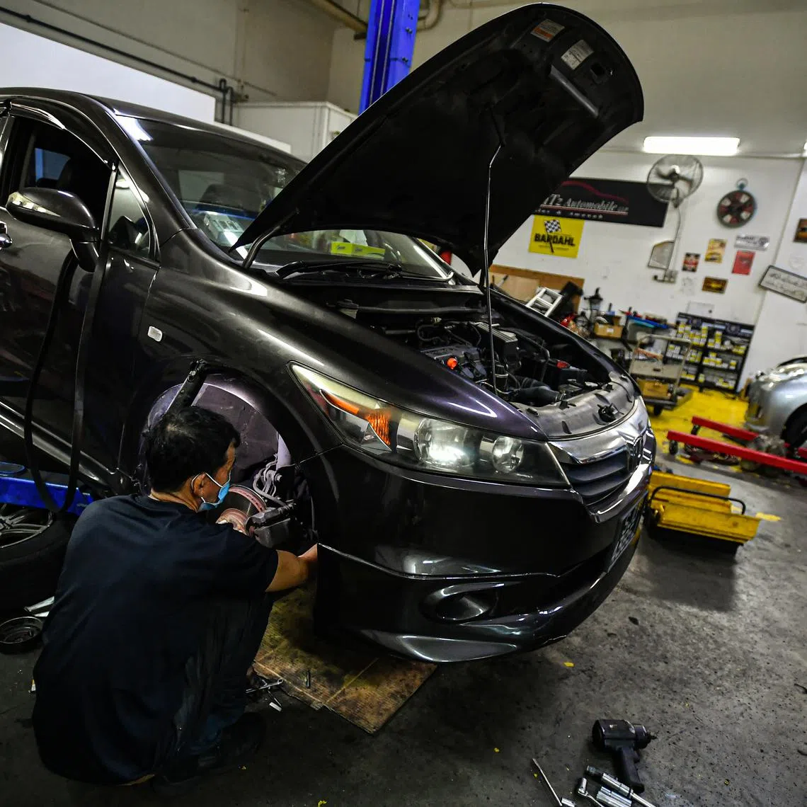 With the rising popularity of electric vehicles and ride-sharing companies, the demand for traditional car repair and maintenance is going down.