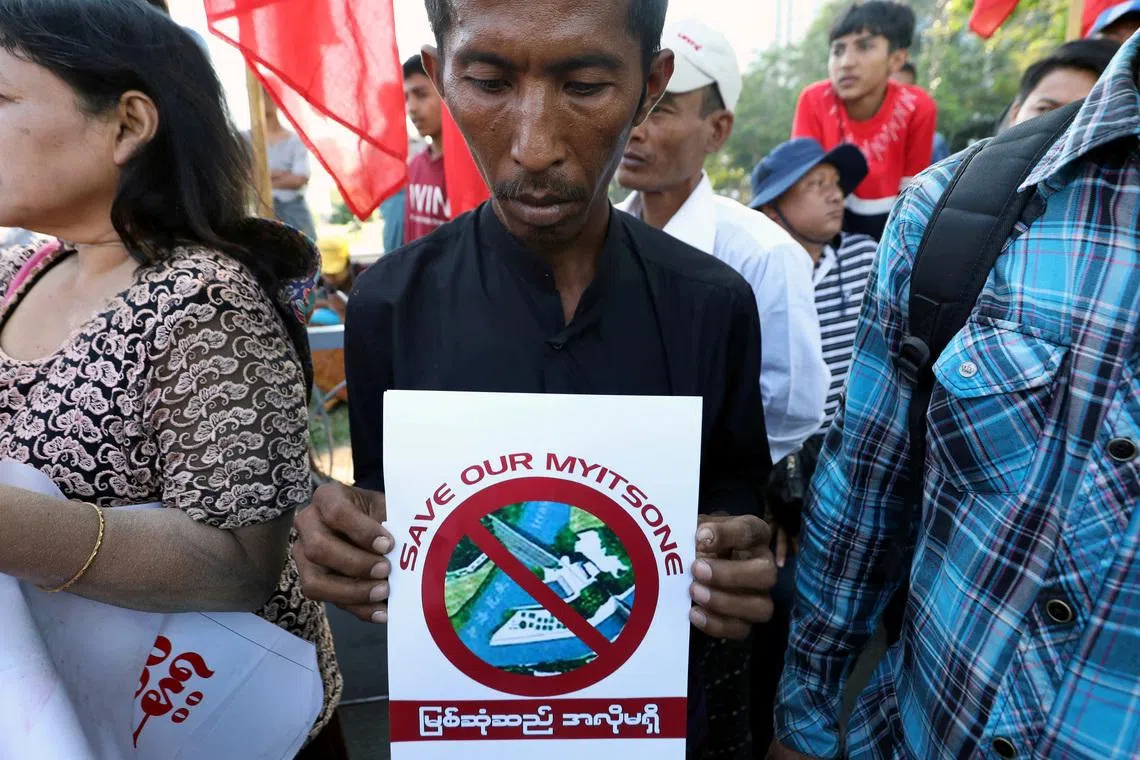 Myanmar set to restart contentious $4.6 billion dam project backed by China