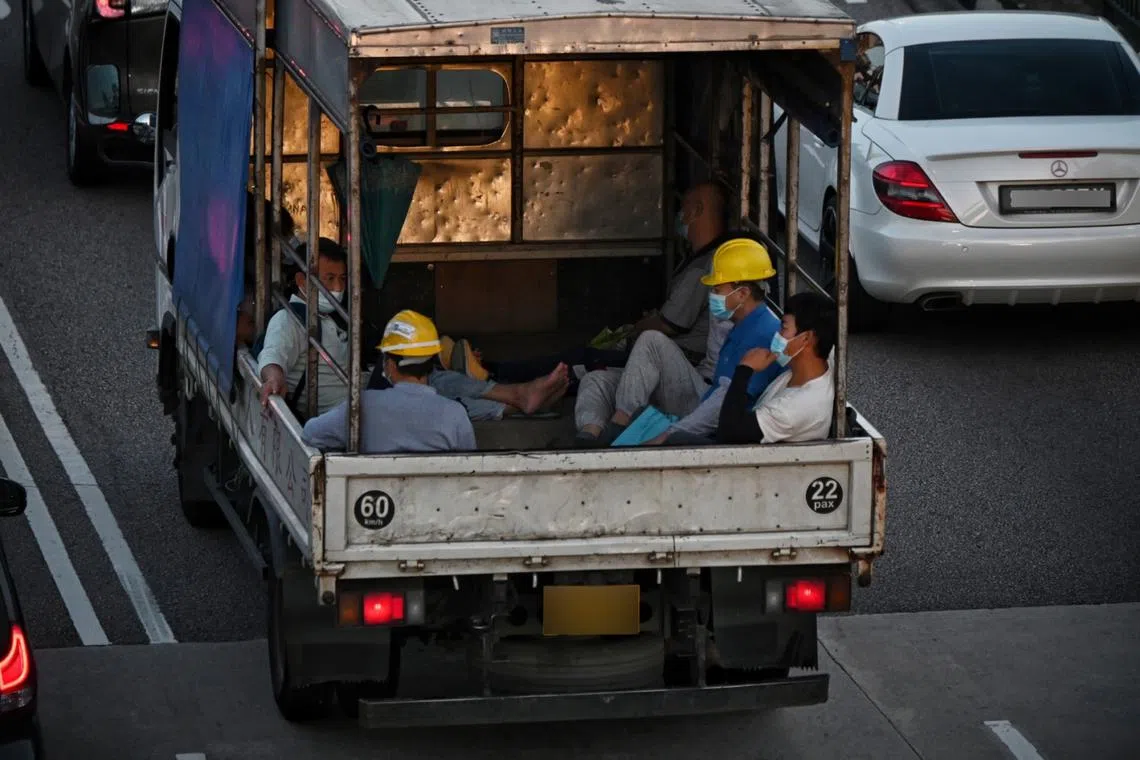 Speed limiters ensure that these vehicles do not exceed the speed limit of 60kmh.