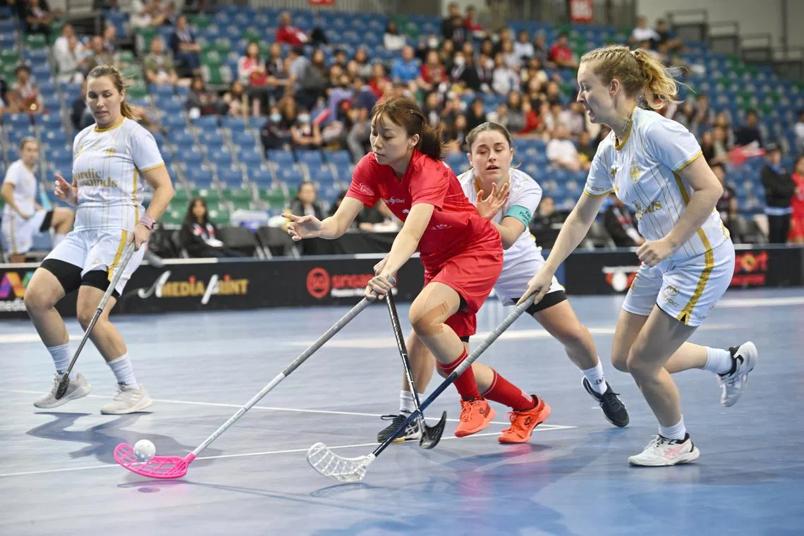 The live stream of Singapore's clash against Germany at the Women's World Floorball Championship on Dec 5 stopped showing after the second period of the match.