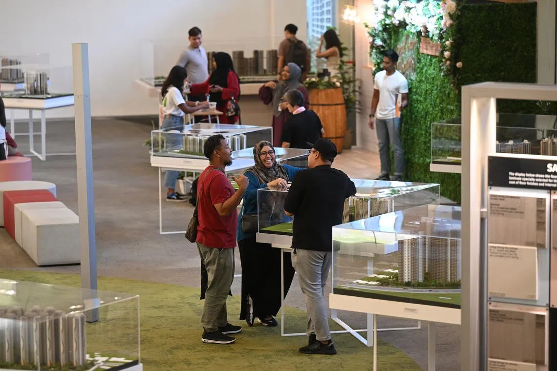 HDB noted that in 2023, close to eight in 10 buyers serviced their HDB loans with CPF contributions, with little or no cash payments.