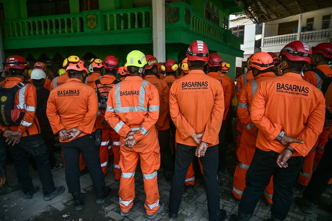 The incident came a month after a similar collapse at another school in East Java on Sept 29.