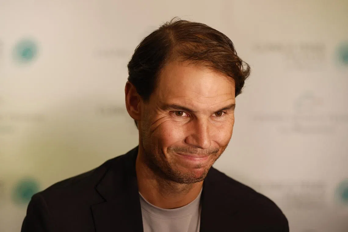 Rafael Nadal has not played a competitive match since bowing out in the second round of the Grand Slam 2023.