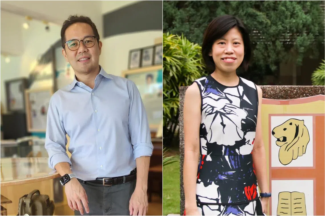 Mr Julian Lew is currently the vice-principal of St Hilda’s Secondary School and Ms Winnie Tan will return to CHIJ St Nicholas Girls’ School.