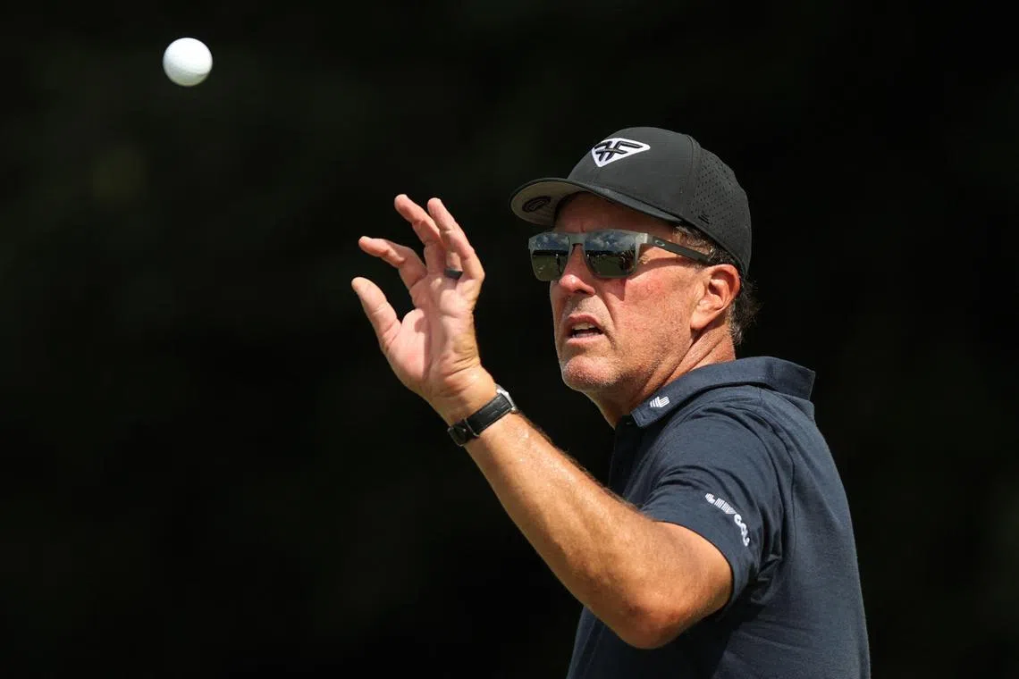 Phil Mickelson was one of the first players to switch from the PGA Tour to the Saudi-backed LIV in 2022.