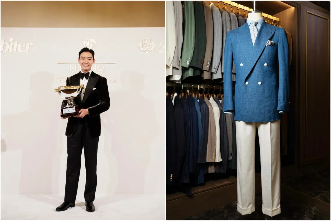 Singapore tailor wins prestigious Italian tailoring prize | The Straits ...