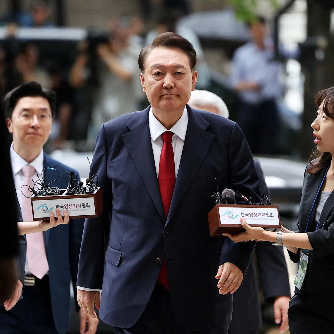 Former South Korean President Yoon Suk Yeol was also sentenced to life in prison in February on charges of masterminding an insurrection tied to his martial law declaration.