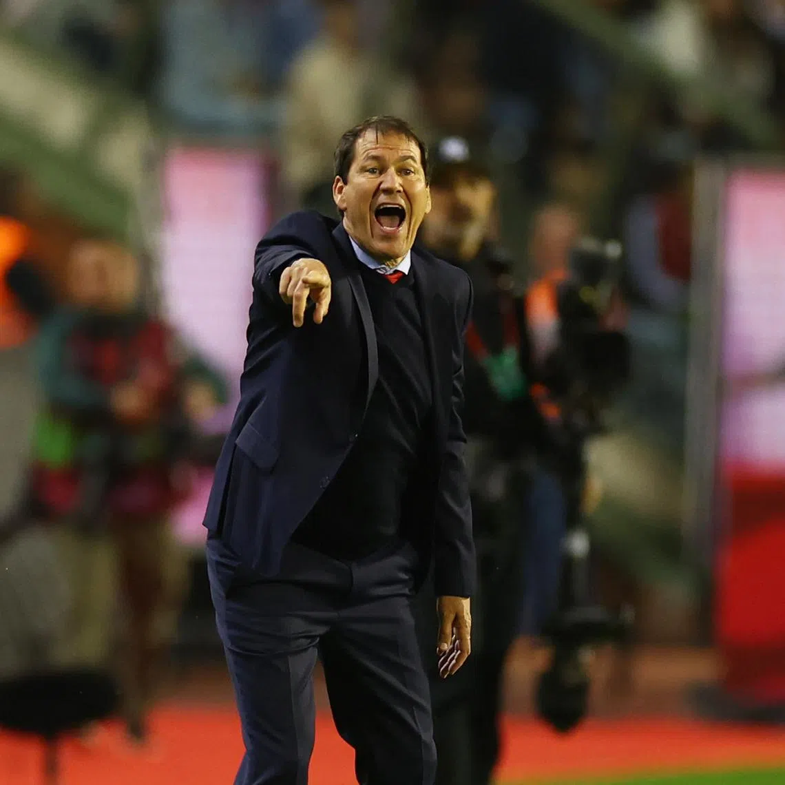 Soccer Football - European Qualifiers - Group J - Belgium v Wales - King Baudouin Stadium, Brussels, Belgium - June 9, 2025 Belgium coach Rudi Garcia reacts REUTERS/Yves Herman