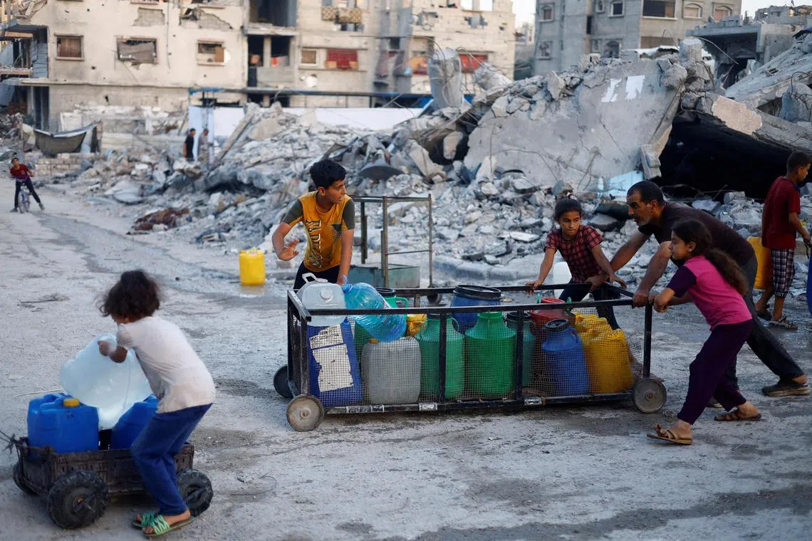 Some Gazans are now reduced to drinking sewage water and eating animal feed, the WHO’s regional chief said on June 4.