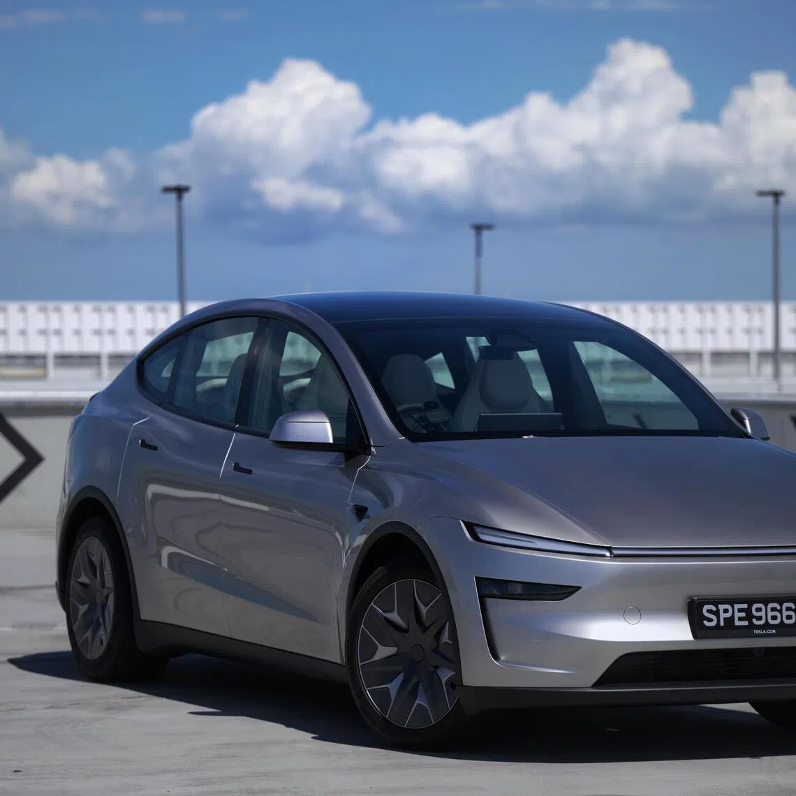 The Telsa Model Y L is the streched and upgraded version of the popular American electric car