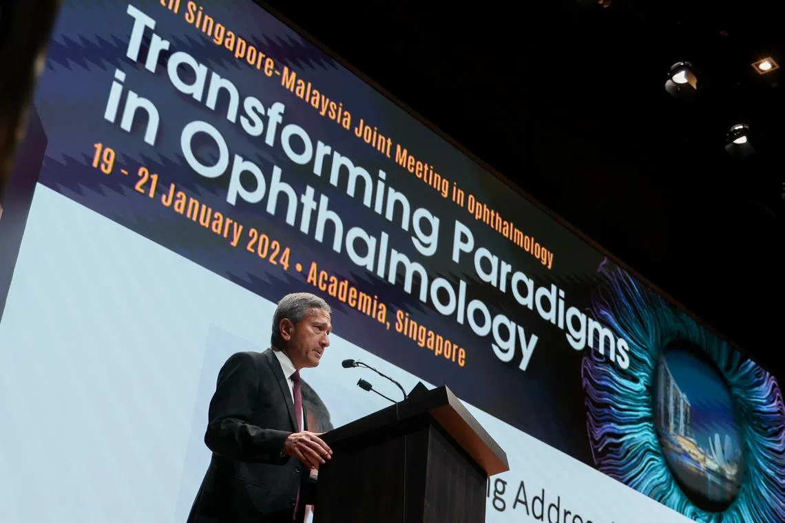 Foreign Affairs Minister Vivian Balakrishnan highlighted the importance of investing in research and development and building up institutions.