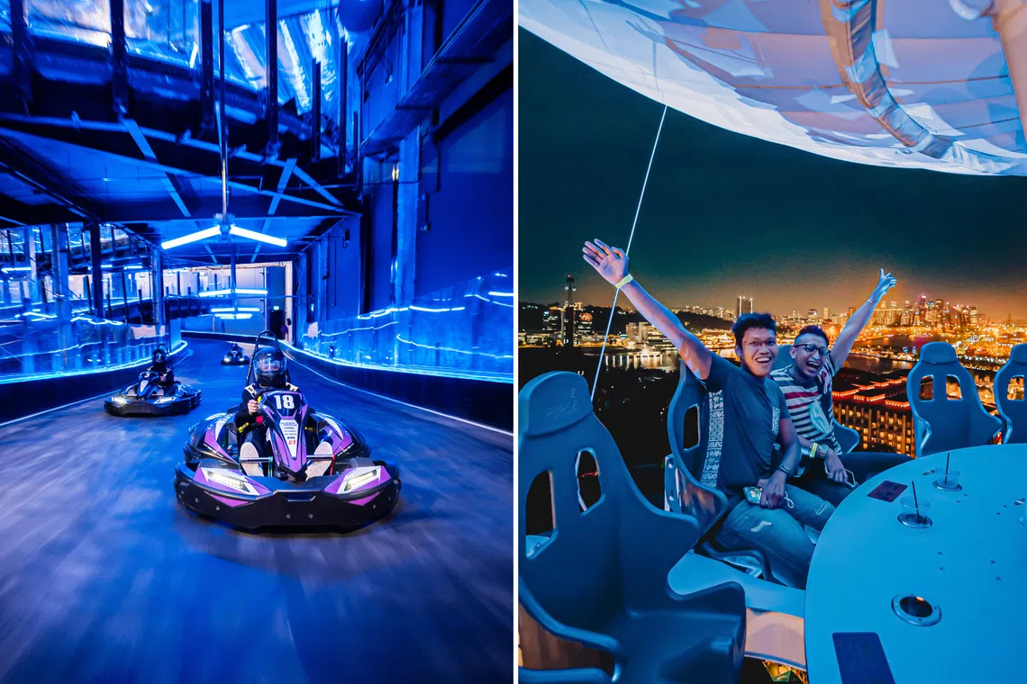 things to do at night singapore thrills sentosa