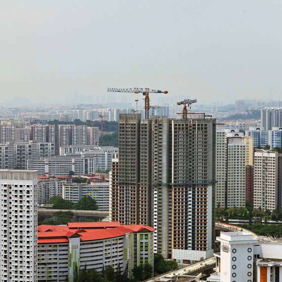 The current income ceiling for BTO flats is $14,000 for families and $7,000 for singles. It is $16,000 for ECs.