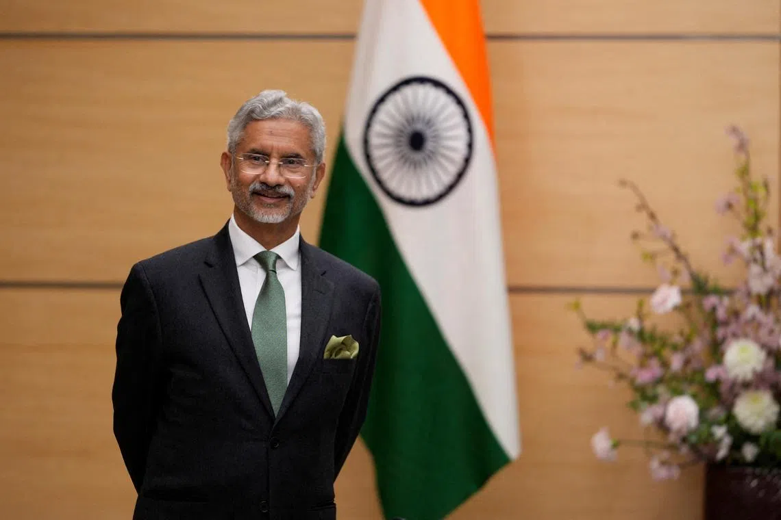 India’s Foreign Minister Subrahmanyam Jaishankar waits for Japan's Prime Minister Fumio Kishida, in Tokyo, Japan, March 8, 2024. Hiro Komae/Pool via REUTERS/File Photo