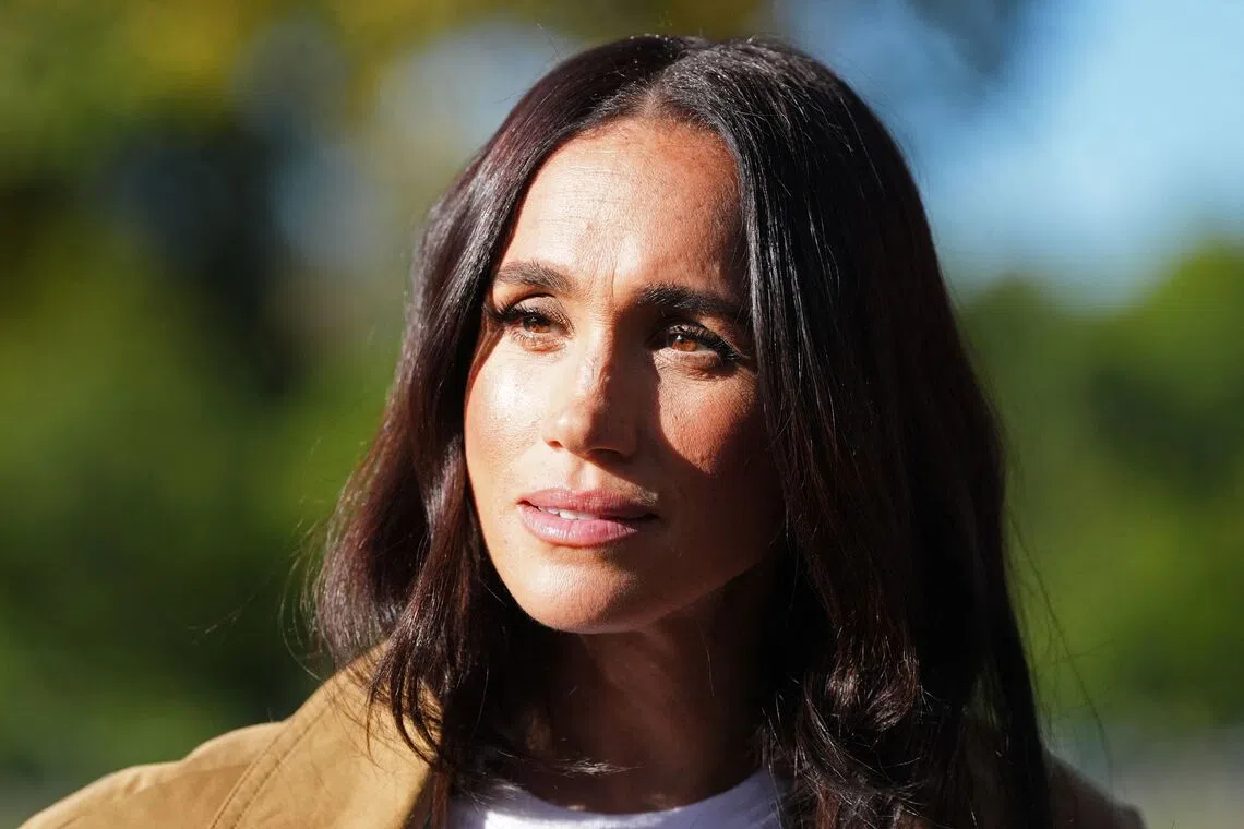 Meghan Markle said on Oct 23 she was “deeply distressed” by accusations her father had possessed images of child abuse.