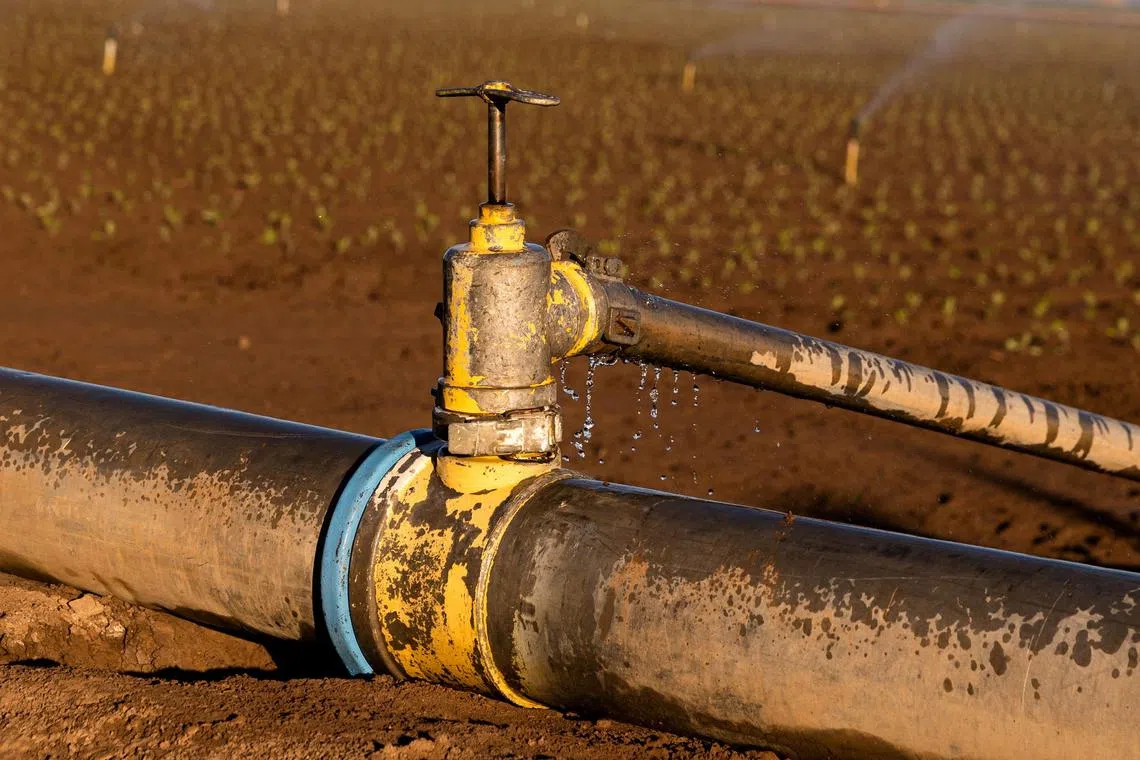 Groundwater is a major source of fresh water for farms, households and industries.