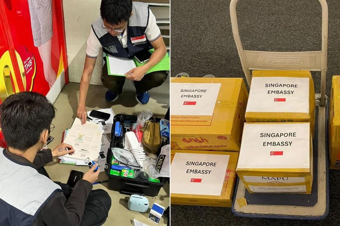 An additional Crisis Response Team from the Ministry of Foreign Affairs was deployed to aid officers in flood-hit Hat Yai.