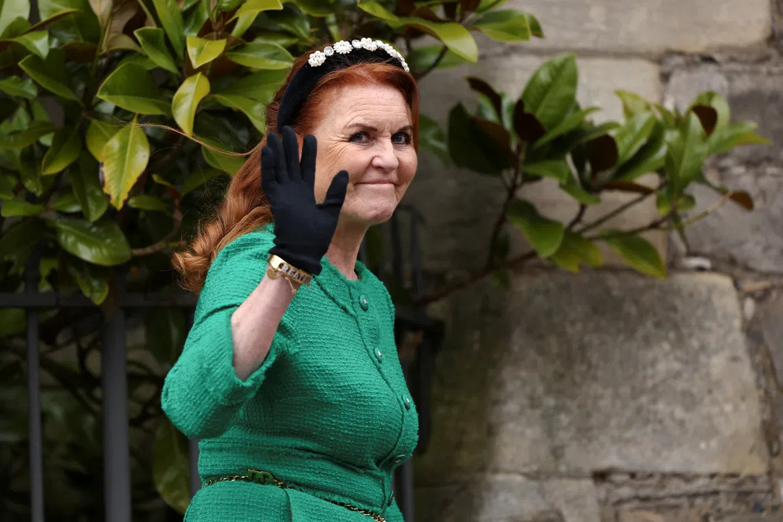 Charities end links with 'Fergie', UK's Duchess of York, over Epstein email
