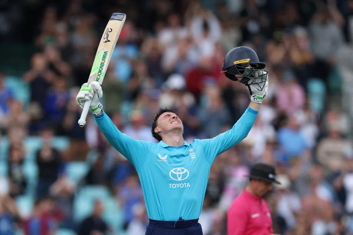Image accompanying coverage of Banton's Maiden Ton and Oval Ruthlessness Power England to ODI Series Victory