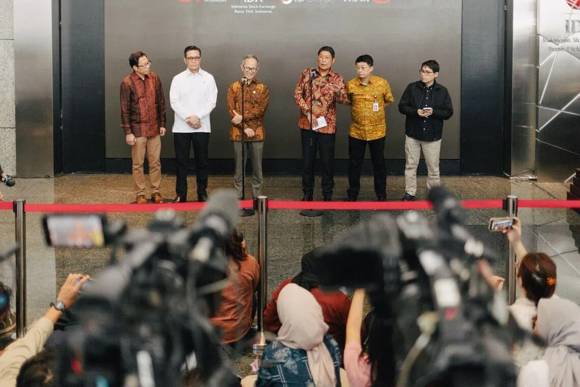 straitstimes.com - Indonesian financial regulators quit after market meltdown