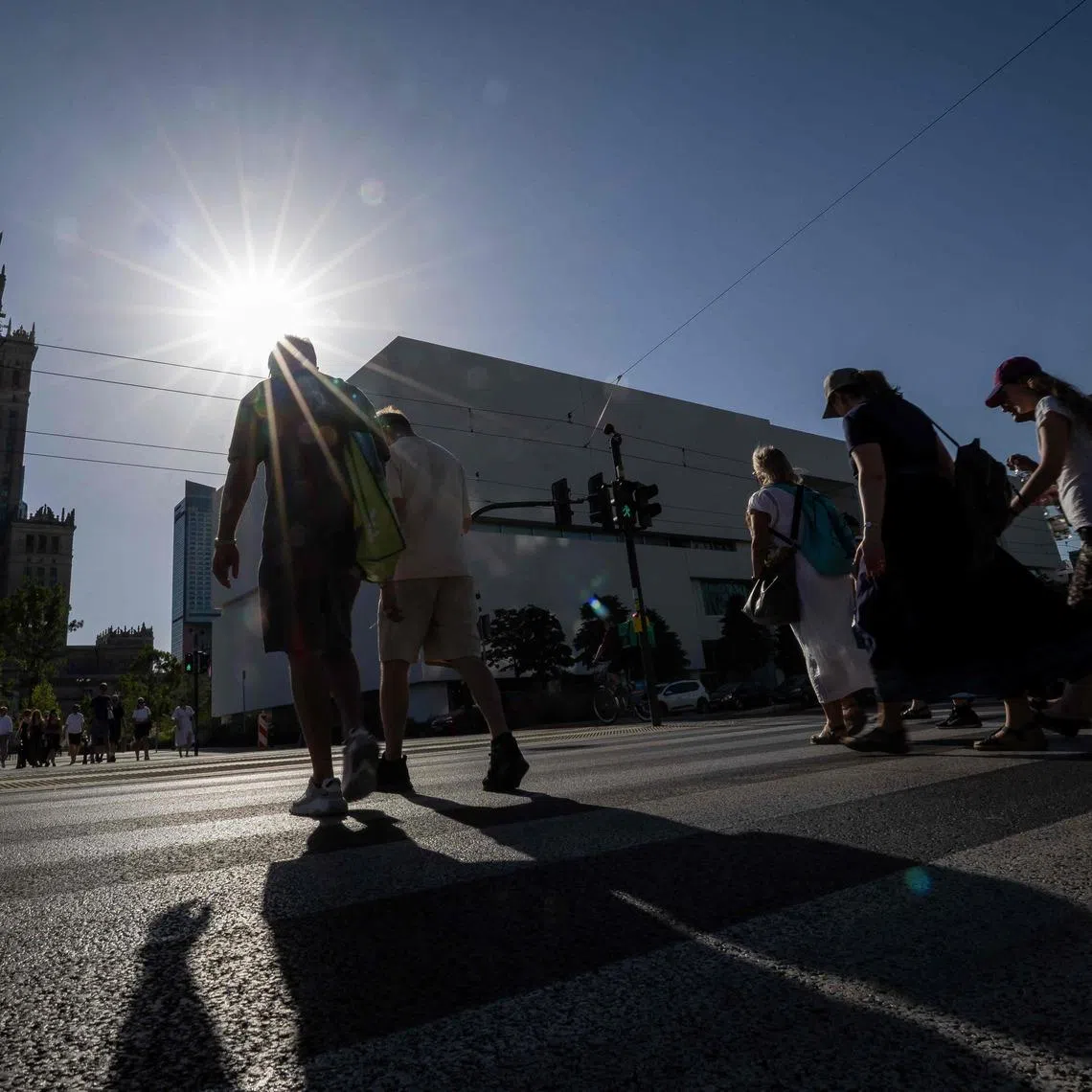 Extreme heat has been taking over Europe, where scores of deaths attributed to the heat have been reported.