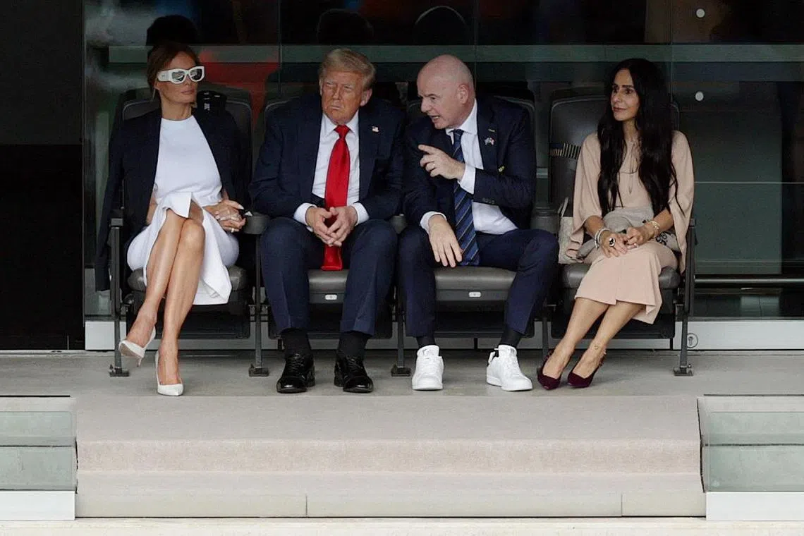 When photos emerged of US President Donald Trump with swollen legs, it sparked internet rumours about his health.