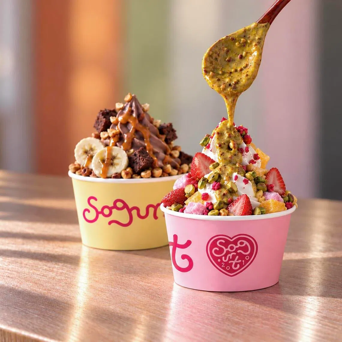 Froyo brand Sogurt operates on a self-serve, pay-by-weight model.