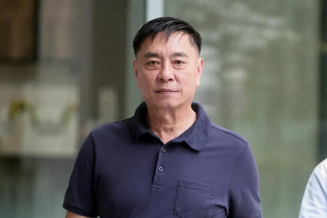 The court on Sept 11 heard that Huang Yiliang collided with the 27-year-old male cyclist causing grievous hurt.