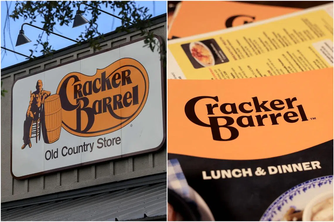 The senior management of Cracker Barrel Old Country Store tried to modernise their enterprise by simplifying its logo and removing the image of an overall-clad man leaning on a barrel.