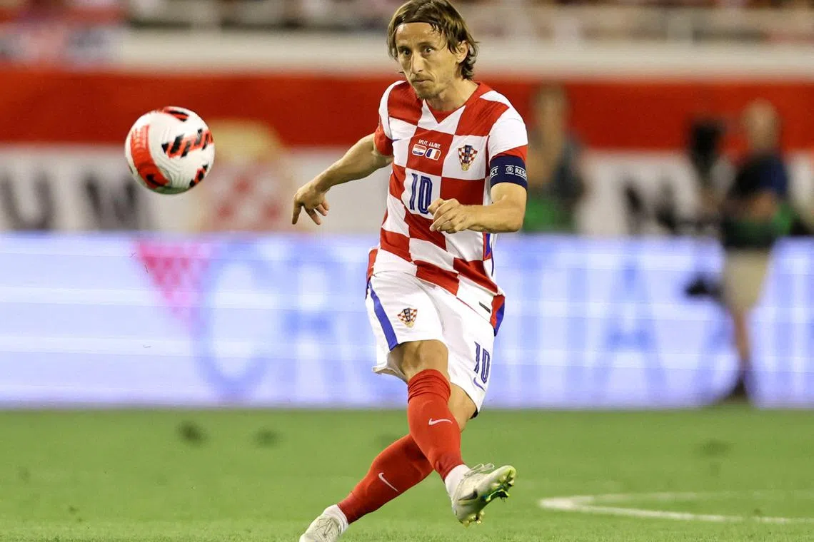 Croatia's veteran midfielder Luka Modric will once again lead his team at the Qatar World Cup.