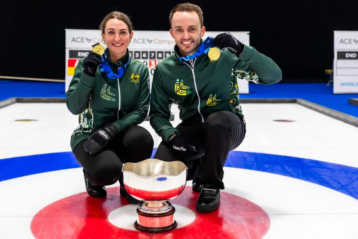 Curling-Gill and Hewitt lift Australia to first world curling title