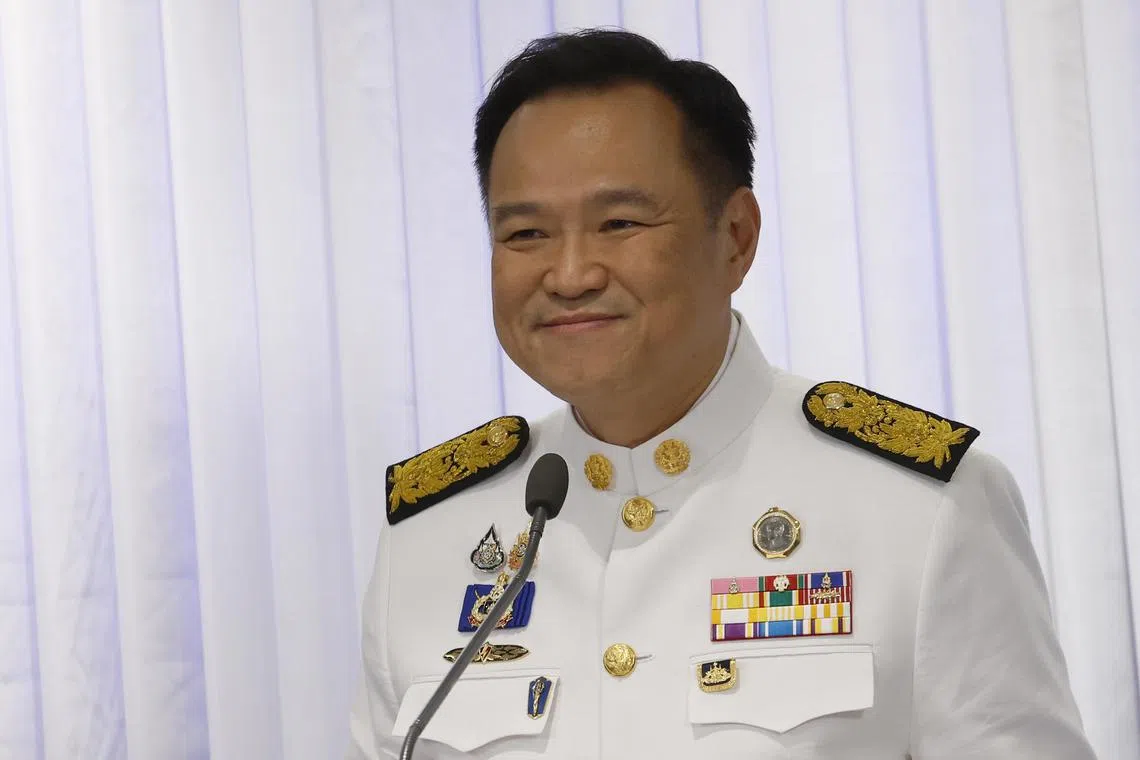 Thai Prime Minister Anutin Charnvirakul disclosed his wealth to the National Anti-Corruption Commission as a requirement for government officials.