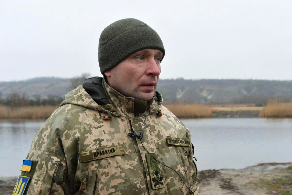 Mykhailo Drapatyi, a respected and experienced commander, is described by many as a general from a new generation.