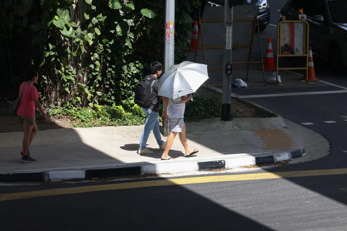 Singapore is expected to experience warmer conditions in the coming week.