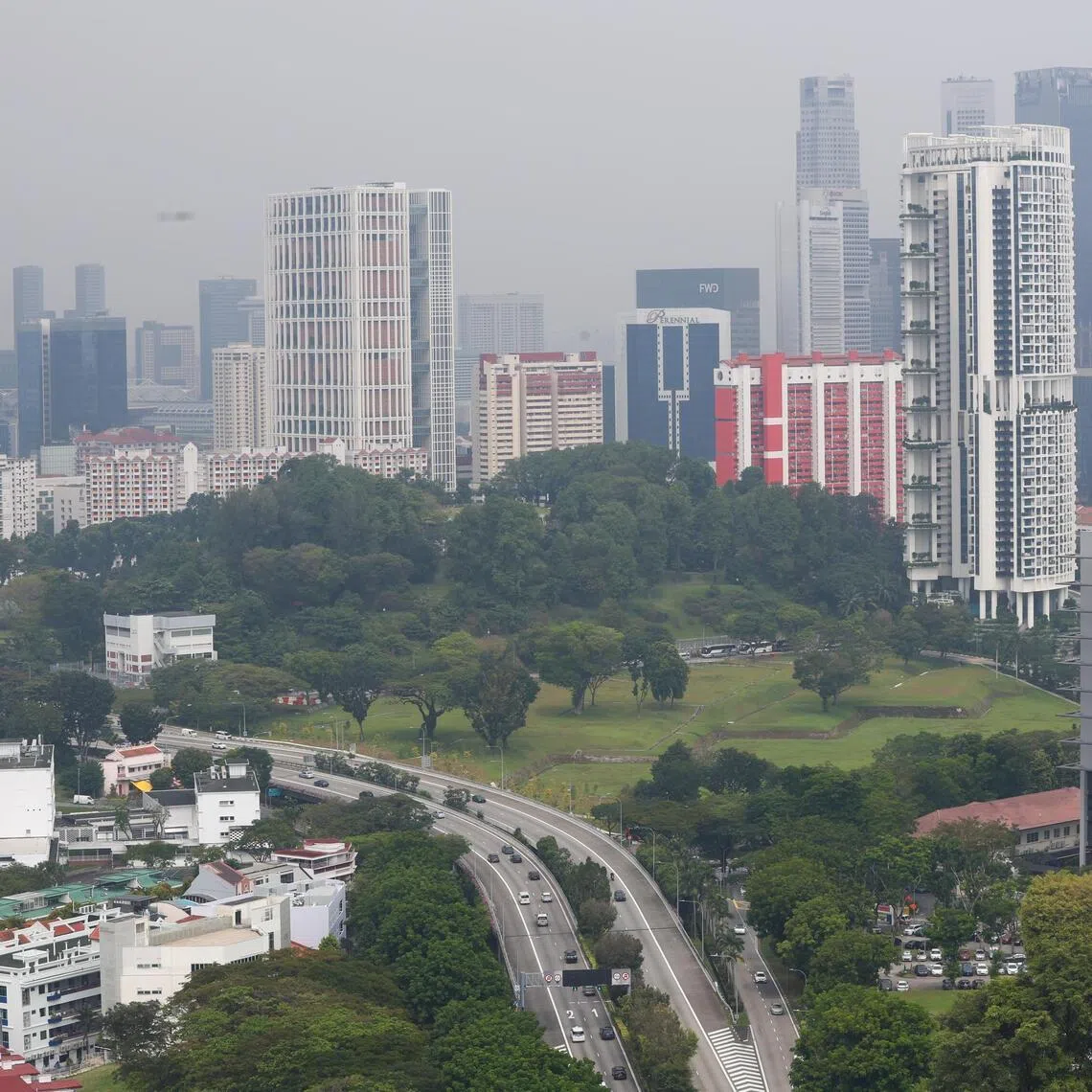 The BTO project in Pearl’s Hill, next to Outram Park MRT station, will house about 1,700 two-room flexi, three- and four-room flats and 140 public rental units.
