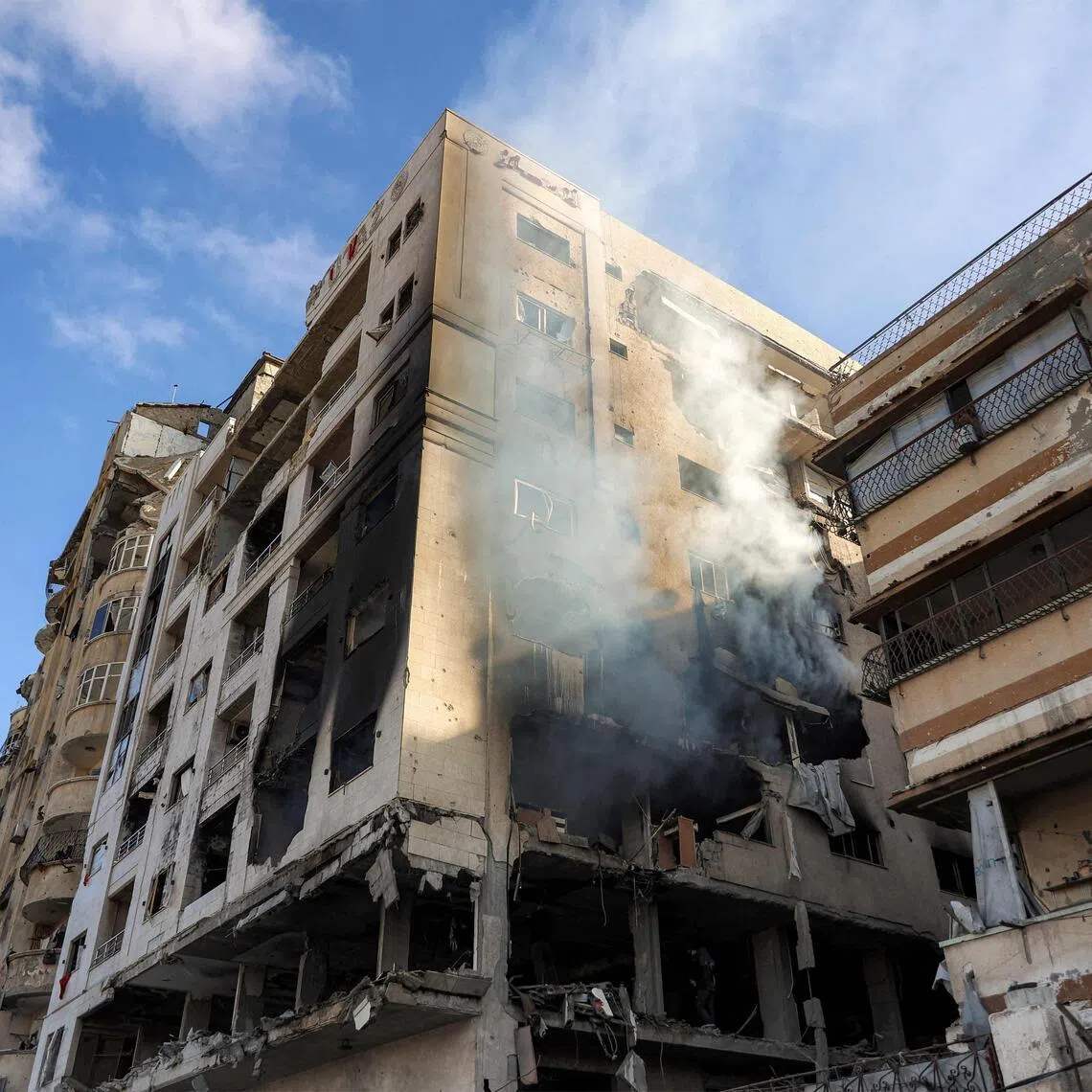 Gaza medics said another Israeli air strike killed at least three people at a community kitchen near Al-Aqsa Hospital.