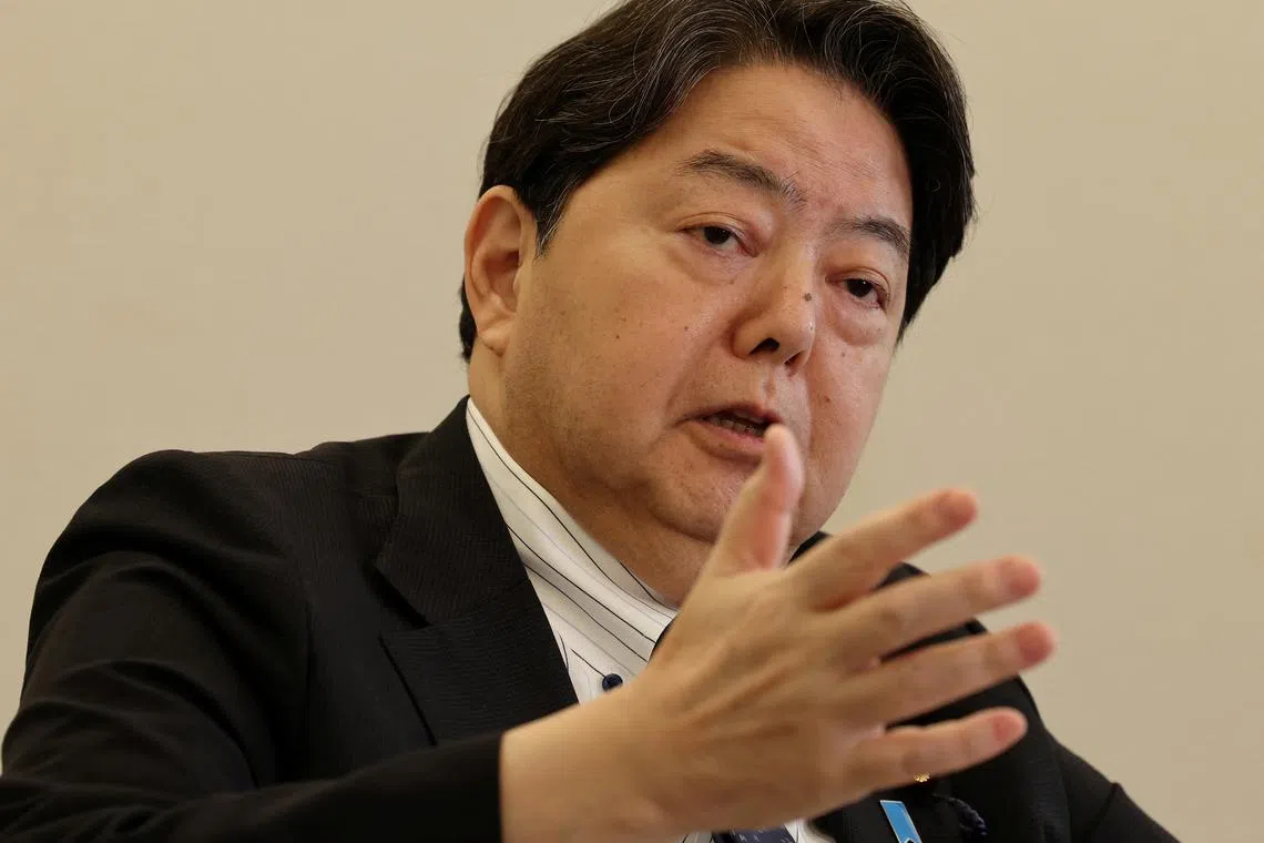 Japan's Chief Cabinet Secretary Yoshimasa Hayashi speaks during an interview with Reuters in Tokyo, Japan July 19, 2024. REUTERS/Kim Kyung-Hoon