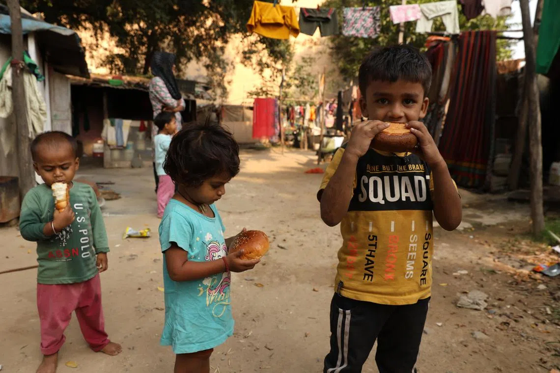 In Southern Asia, the hunger rate fell to 11 per cent in 2024, from 12.2 per cent.