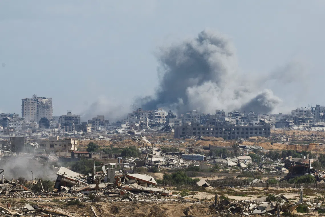 Israel and the Palestinian militant group Hamas signed an agreement on Oct 9 to cease fire and free Israeli hostages in exchange for Palestinian prisoners.