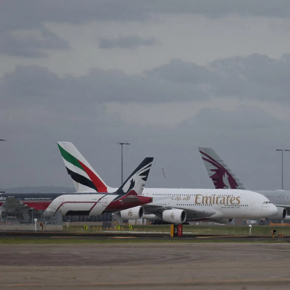 The agency said operators should exercise caution when operating within the airspace of Bahrain, Kuwait, Israel, Jordan, Qatar, Oman, United Arab Emirates and Saudi Arabia.