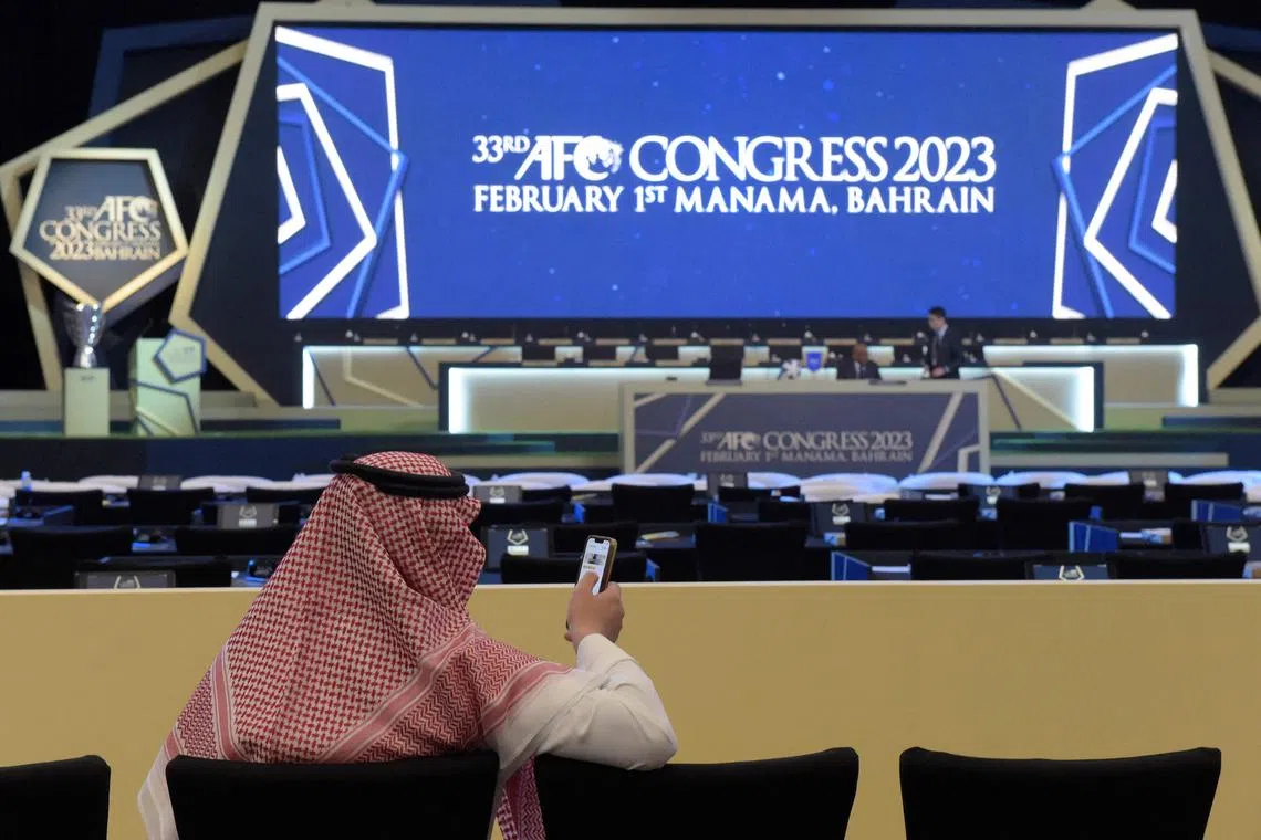 Saudi Arabia's sports minister Prince Abdulaziz bin Turki Al-Faisal has said at the AFC Congress that it will not object to Russia joining the Asian Football Confederation.