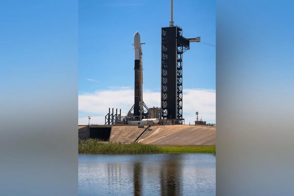 The satellite was launched from Kennedy Space Centre in Florida, US, on April 7.