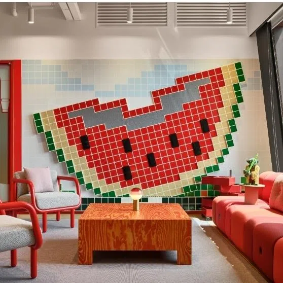 The Lego office in Singappore takes up some 7,000 sqm of space. 