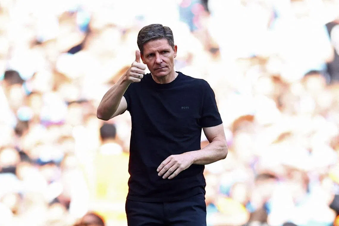 Soccer Football - FA Cup - Final - Crystal Palace v Manchester City - Wembley Stadium, London, Britain - May 17, 2025 Crystal Palace manager Oliver Glasner Action Images via Reuters/Andrew Boyers