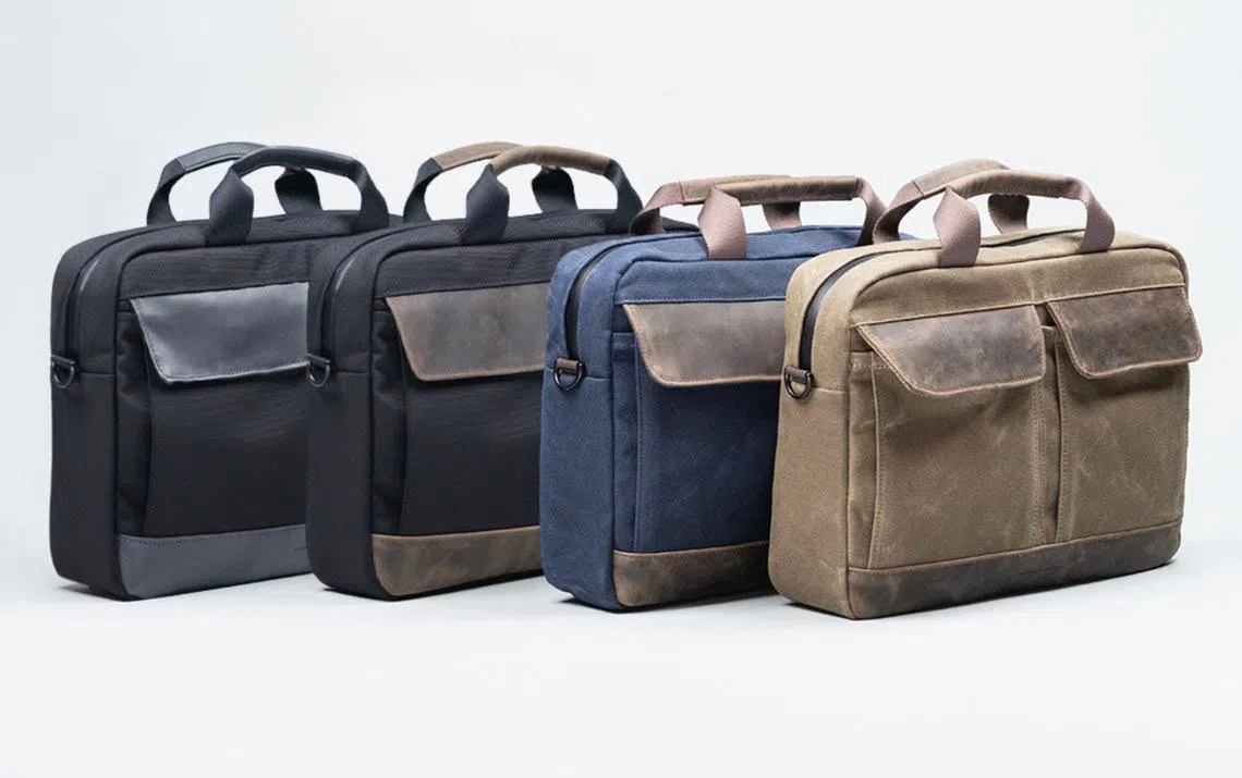 As melhores bolsas para laptop em Cingapura: Waterfield Designs Shinjuku Laptop Brief