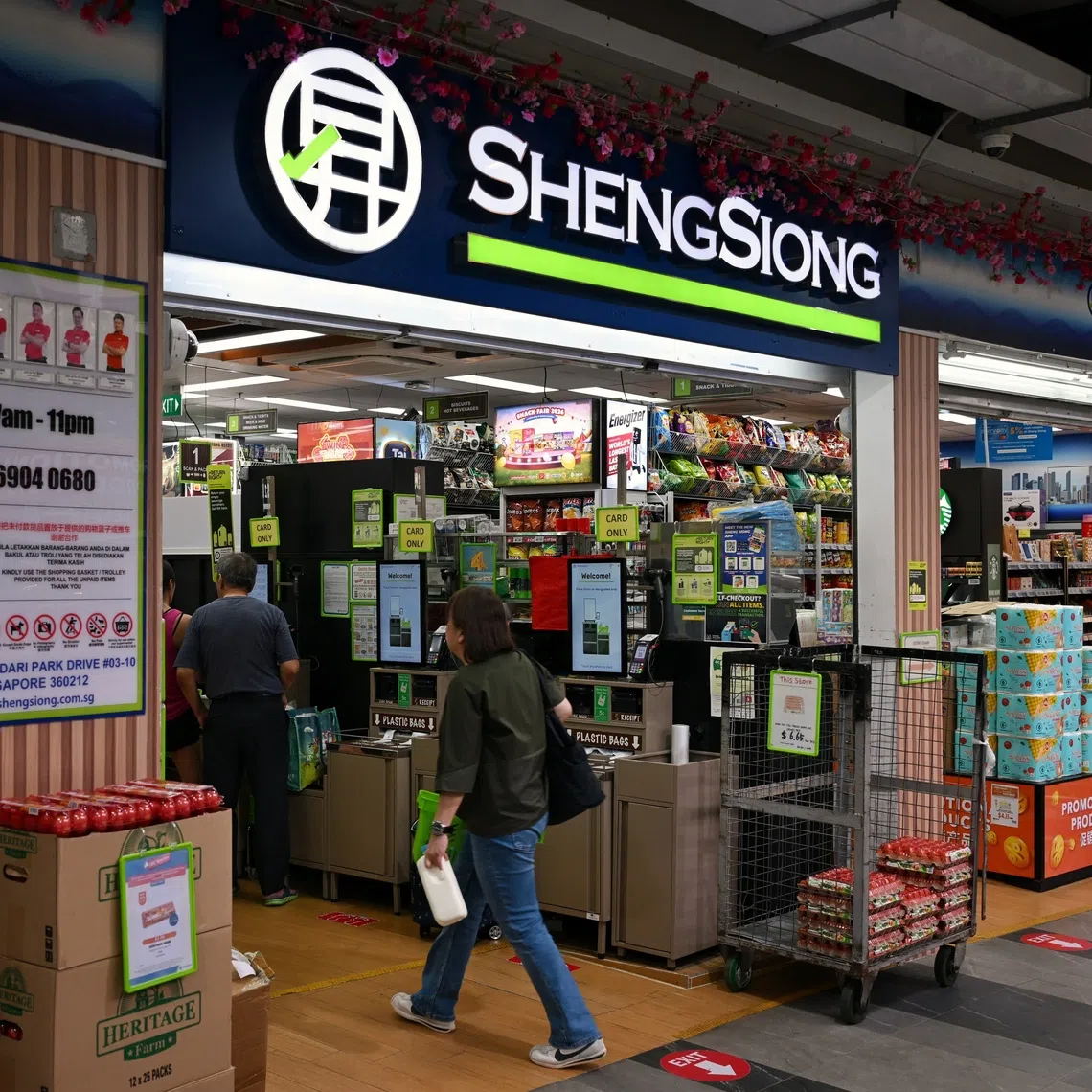 Sheng Siong’s revenue rose 11.9 per cent year on year to $855.4 million in the first half of 2026, driven by new store openings and continued consumer spending supported by CDC vouchers and promotions.